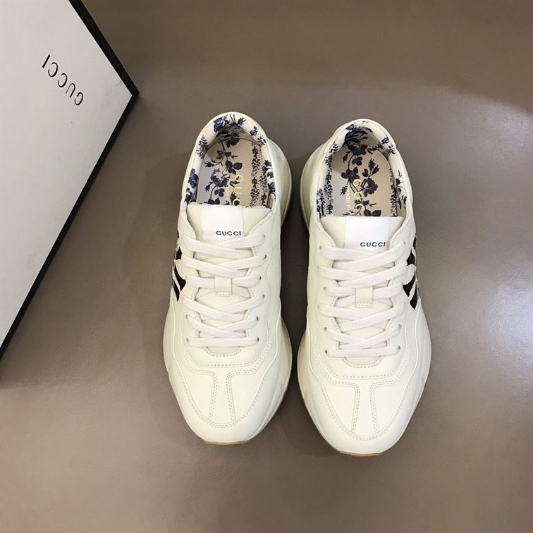 GUCCI LEATHER NY YANKEES SNEAKERS   GCC014