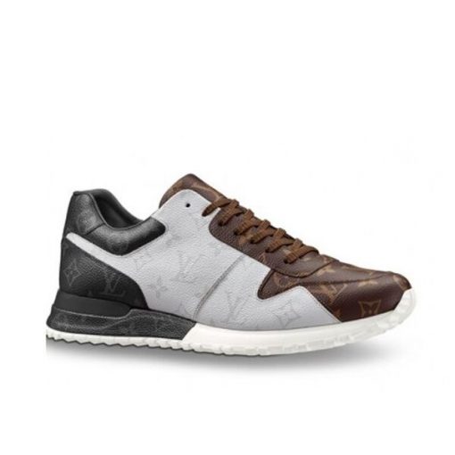 LOUIS VUITTON RUN AWAY SNEAKERS IN SLIVER   LVS008