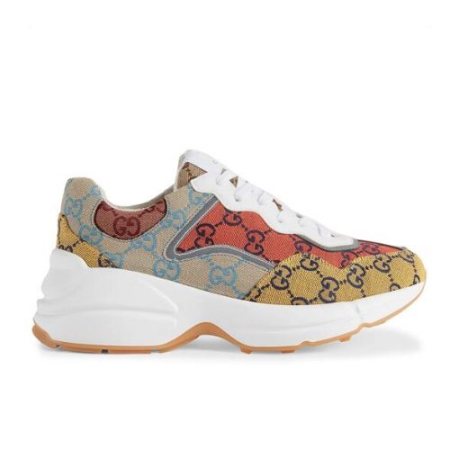 GUCCI RYTHON GG MULTICOLOR SNEAKER   GCC100