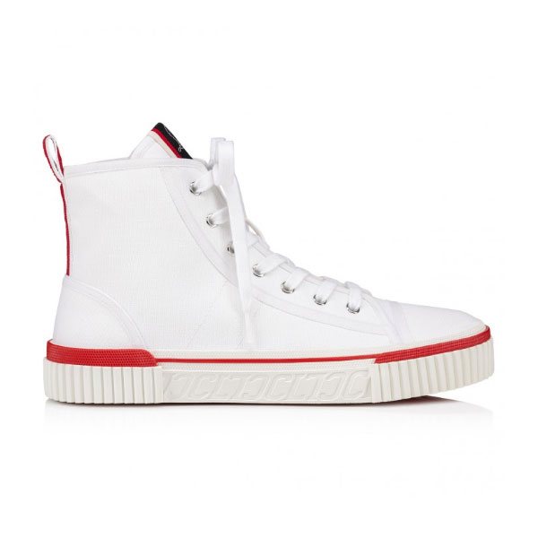 CHRISTIAN LOUBOUTIN PEDRO JUNIOR HIGH-TOP SNEAKERS   CLS026