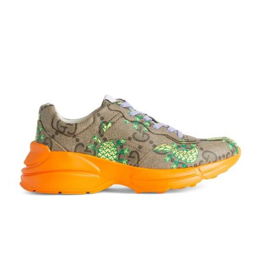 GUCCI PINEAPPLE MEN S RHYTON SNEAKER   GCC107