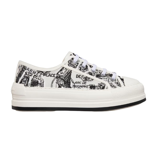 DIOR WALK��N��DIOR PLATFORM LOW-TOP SNEAKER   DO145