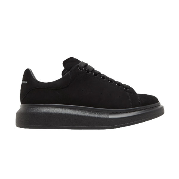 ALEXANDER MCQUEEN OVERSIZED SNEAKER BLACK SUEDE   ALD016