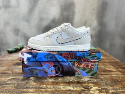 NIKE ZOOM DUNK LOW PRO SB  SUMMIT WHITE  SNEAKER   NSN001