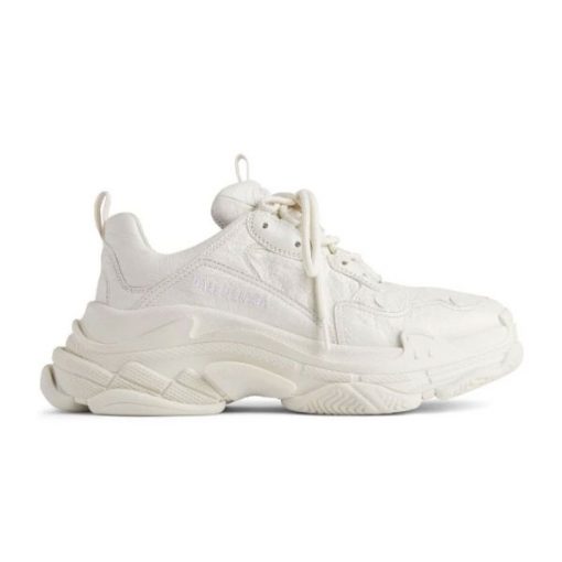 BALENCIAGA TRIPLE S LAMBSKIN SNEAKERS   BLA080