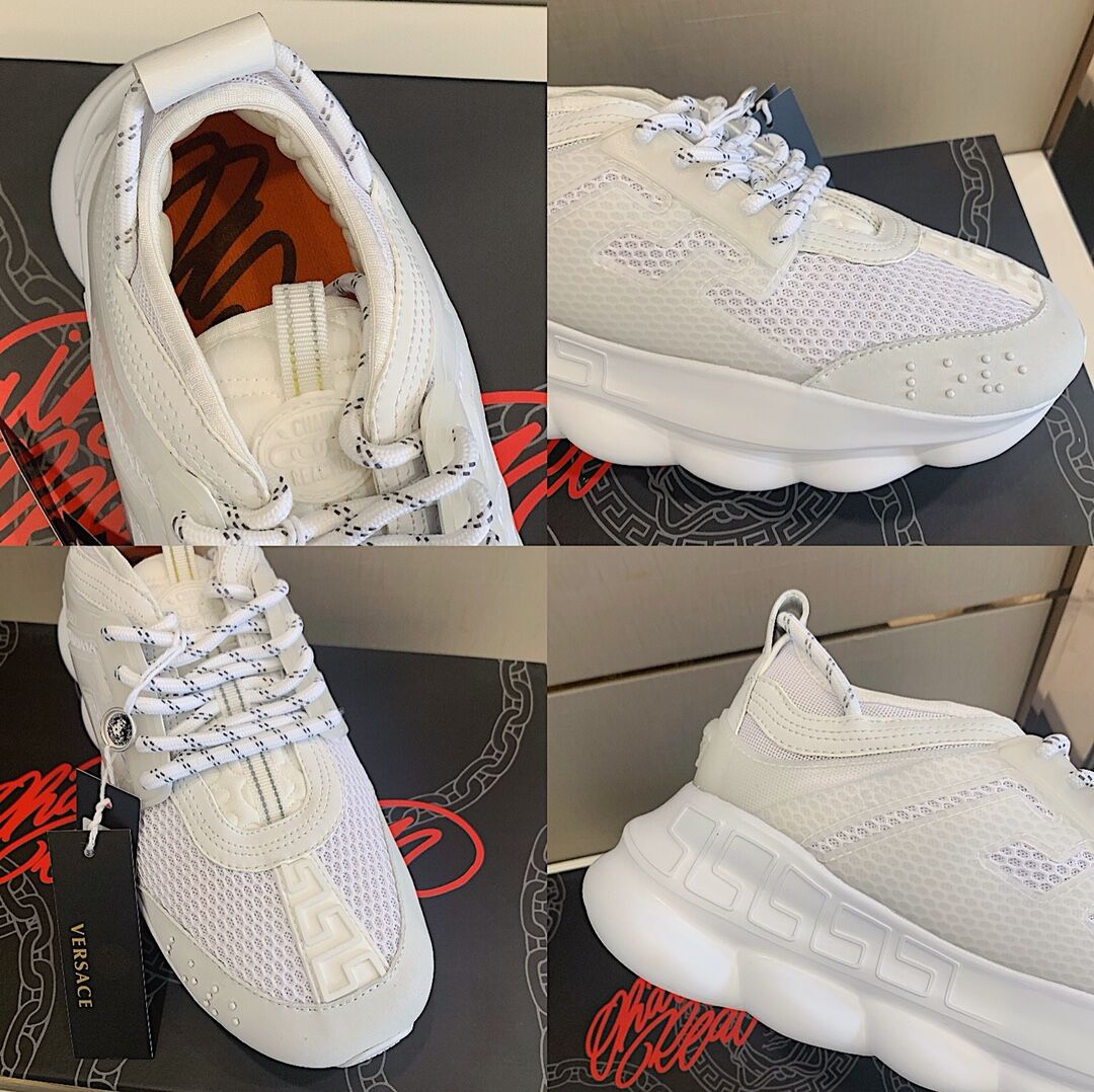 VERSACE CHAIN REACTION TRAINERS   VSS008