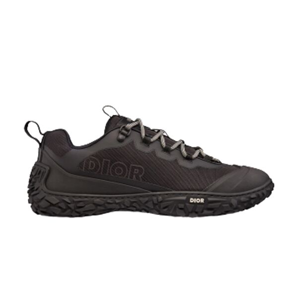 DIORIZON HIKING SHOE BLACK TECHNICAL MESH AND RUBBER   DO087