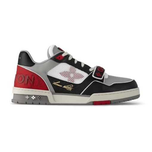 LOUIS VUITTON LV TRAINER SNEAKER RED   LVS182