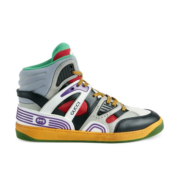 GUCCI BASKET HIGH-TOP SNEAKERS   GCC083