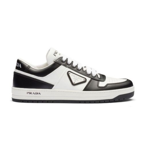 PRADA DOWNTOWN LEATHER SNEAKERS   PRS069