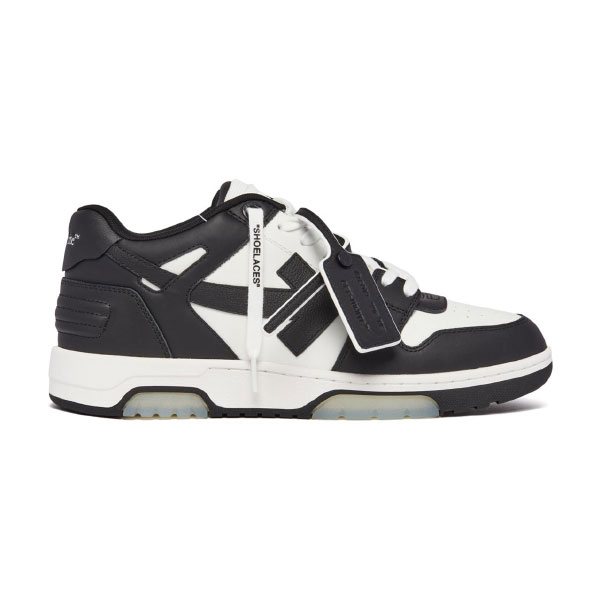 OFF-WHITE OUT OF OFFICE BLACK WHITE SNEAKER   OFW015