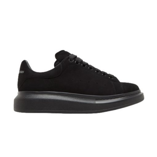 ALEXANDER MCQUEEN OVERSIZED SNEAKER BLACK SUEDE   ALD016