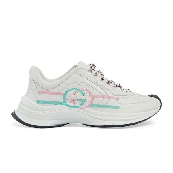 GUCCI RUN SIDE-STRIPE SNEAKERS   GCC097