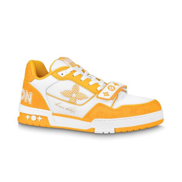 LOUIS VUITTON TRAINER SNEAKER YELLOW   LVS020