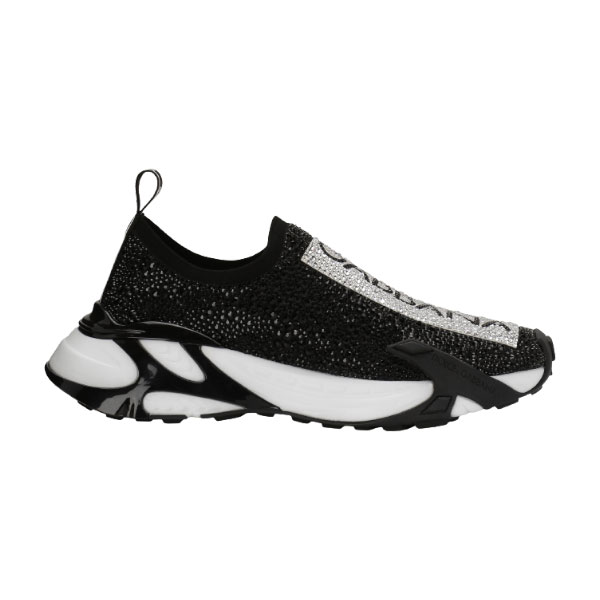 DOLCE   GABBANA FAST SNEAKERS WITH RHINESTONES �C DG043