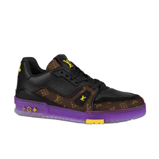 LOUIS VUITTON TRAINER MONOGRAM PURPLE   LVS130