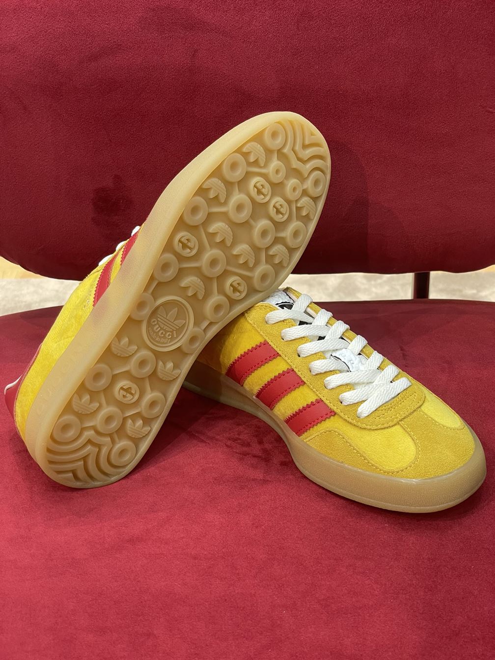 GUCCI X ADIDAS MENS GAZELLE SNEAKER   GCC023