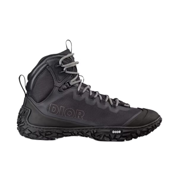 DIORIZON HIKING BOOT BLACK TECHNICAL MESH AND RUBBER   DO089