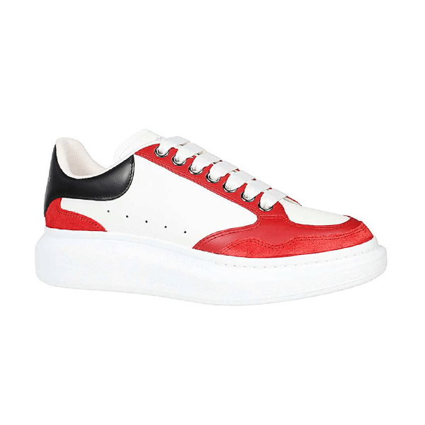 ALEXANDER MCQUEEN OVERSIZED SNEAKER IN BLACK/WHITE/RED   ALD037