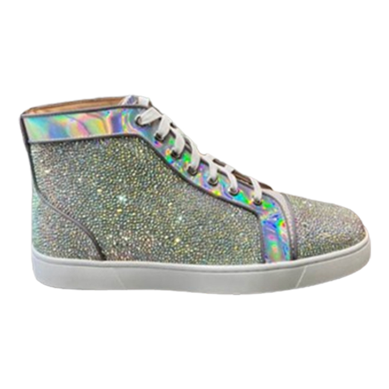 Christian Louboutin Silver Stones Sneaker   CLS056