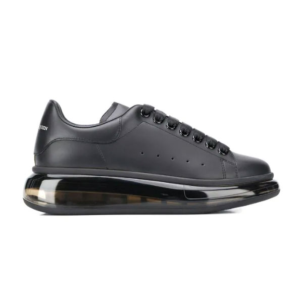 ALEXANDER MCQUEEN TRANSPARENT SOLE LACE-UP SNEAKERS   ALD032