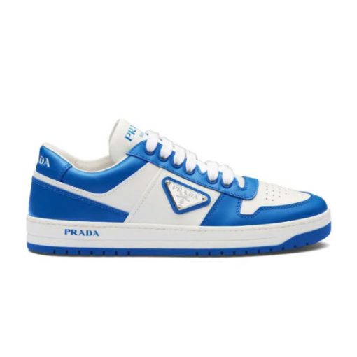 PRADA DOWNTOWN LEATHER SNEAKERS   PRS070