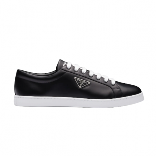 PRADA BRUSHED LEATHER SNEAKERS   PRS015