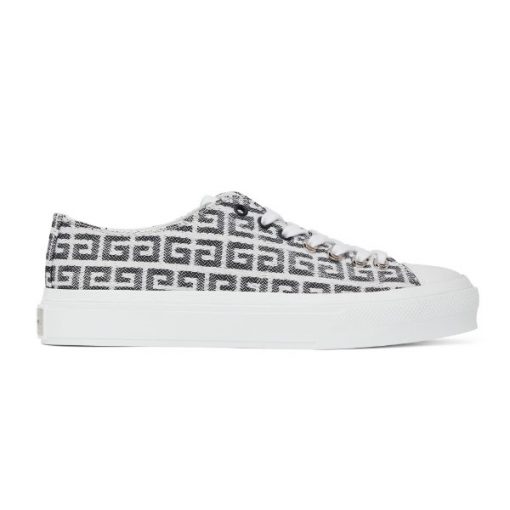GIVENCHY CITY SNEAKERS IN 4G JACQUARD   GVC015