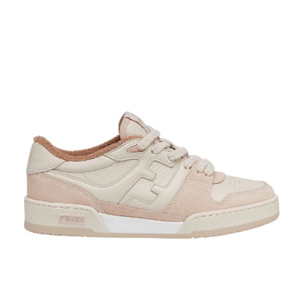 FENDI MATCH LOW TOPS IN PINK SUEDE   FDS014