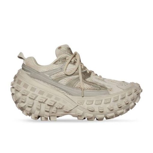BALENCIAGA DEFENDER SNEAKER IN BEIGE   BLA046