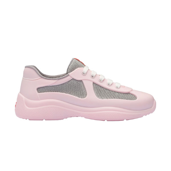 PRADA AMERICA S CUP SOFT RUBBER AND BIKE FABRIC SNEAKERS   PRS044
