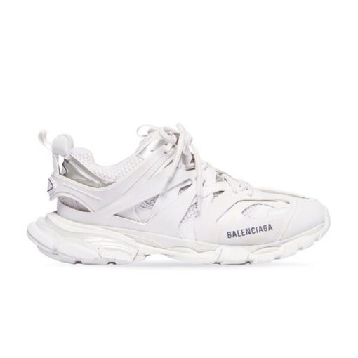 BALENCIAGA TRACK TRAINER SNEAKERS IN WHITE   BLA030