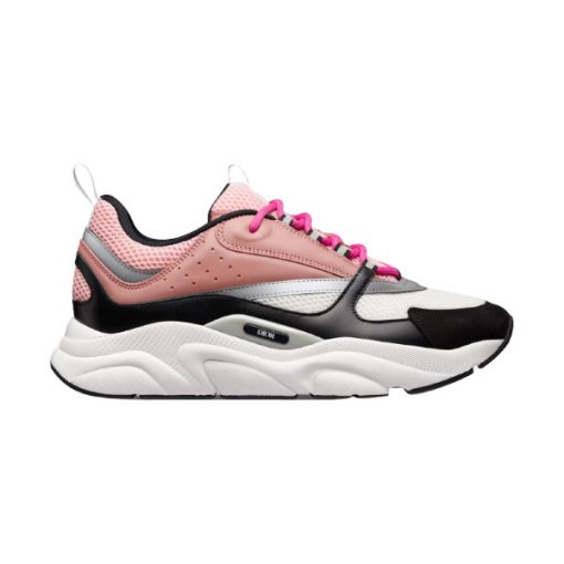 DIOR B22 SNEAKER PINK WHITE BLACK   DO104
