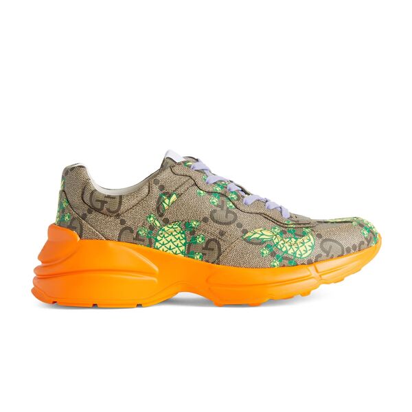 GUCCI PINEAPPLE MEN S RHYTON SNEAKER   GCC107