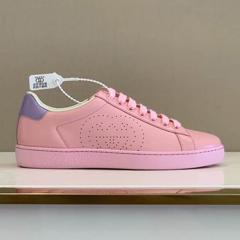 Gucci New Ace Pink Purple Sneakers   GCC211
