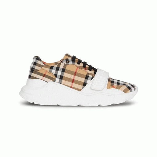 BURBERRY VINTAGE CHECK COTTON SNEAKER   BBR011