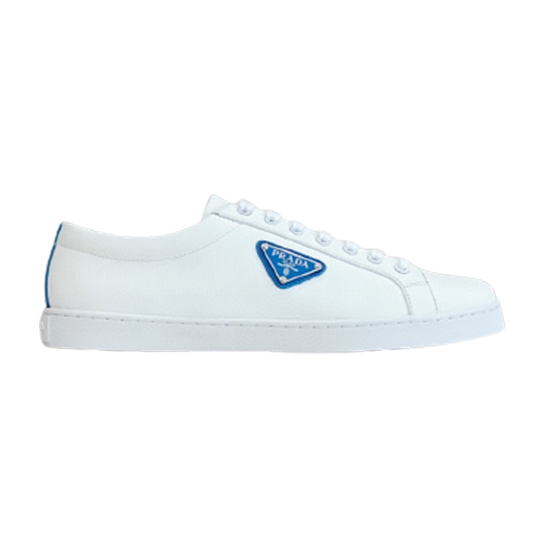 PRADA BRUSHED LEATHER SNEAKERS   PRS012