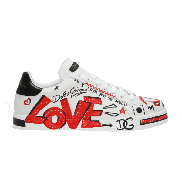DOLCE   GABBANA PORTOFINO LOVE DG SNEAKERS �C DG022