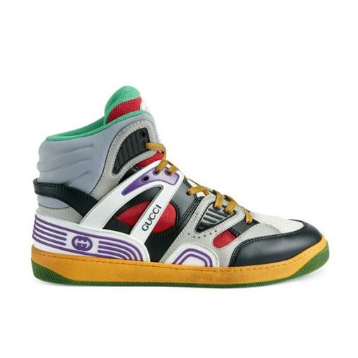 GUCCI BASKET HIGH-TOP SNEAKERS   GCC083