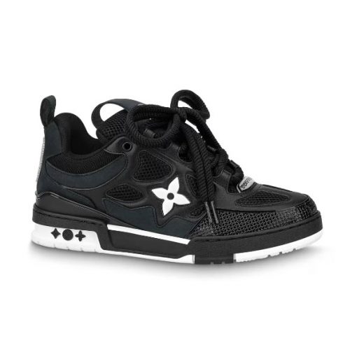 LOUIS VUITTON LV SKATE SNEAKER IN BLACK   LVS143