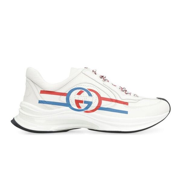 GUCCI RUN SIDE-STRIPE SNEAKERS   GCC096