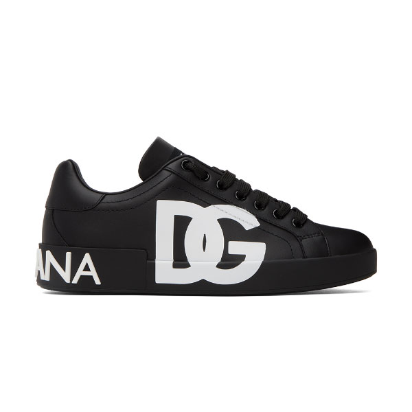DOLCE   GABBANA PORTOFINO DG SNEAKERS IN BLACK ?��� DG025