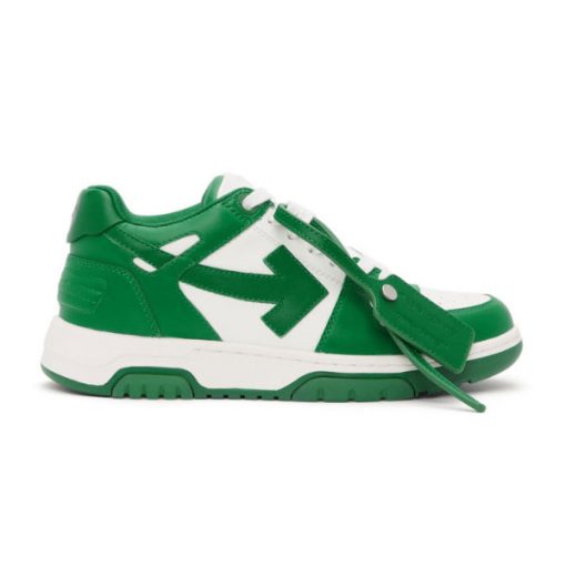 OFF-WHITE OUT OF OFFICE OOO BLACK WHITE GREEN   OFW027