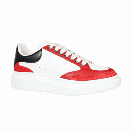 ALEXANDER MCQUEEN OVERSIZED SNEAKER IN BLACK/WHITE/RED   ALD037