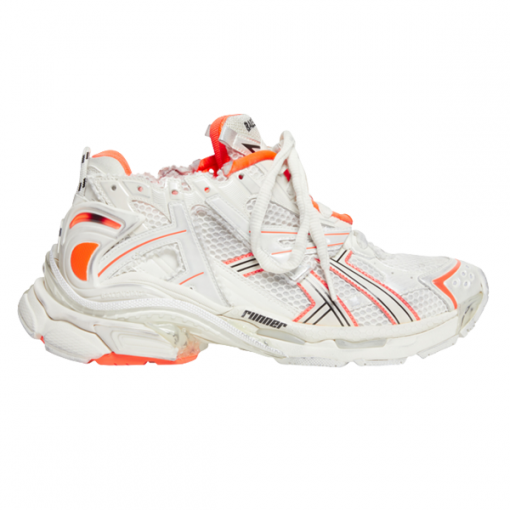 BALENCIAGA RUNNER SNEAKER IN FLUO ORANGE   BLA056