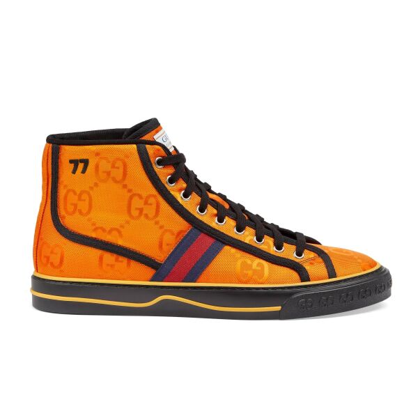 GUCCI OFF THE GRID HIGH TOP ORANGE   GCC049