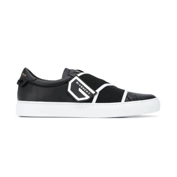 GIVENCHY ELASTICATED LOGO STRAP SNEAKERS   GVC005