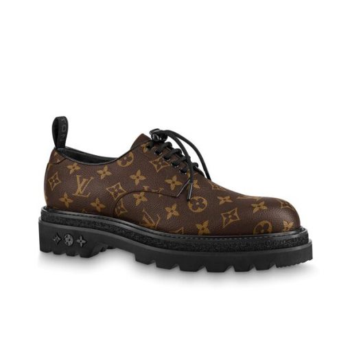 LOUIS VUITTON LV BLACK ICE DERBY MONOGRAM CANVAS   LVS102