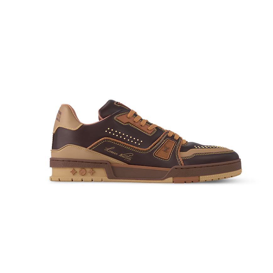 Louis Vuitton LV Trainer Marron Brown Sneaker   LVS207