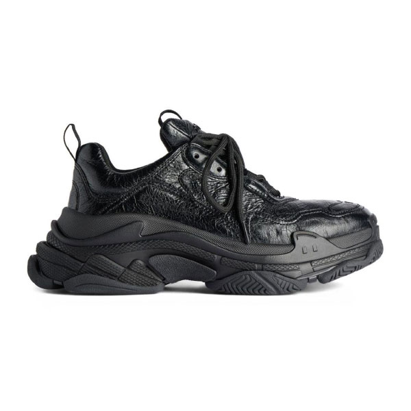 BALENCIAGA TRIPLE S LAMBSKIN SNEAKERS   BLA079